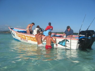 Boat trips along the Caribbean coast