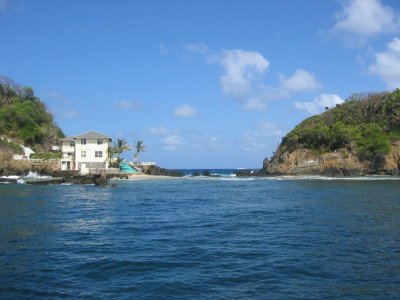 Boat trip to Little Tobago, snorkelling off Goat Island